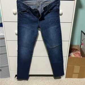 Dyson Blue Skinny Jeans Deep Blue Elegance